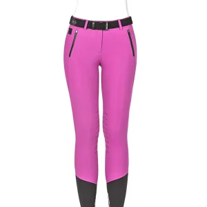 EQUILINE 09EQ-N08975071VIOLA Lilla nan PANTALONI DA EQUITAZIONE 09EQ
