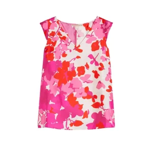 T-Shirt Immerso Donna Fiore Fuxia