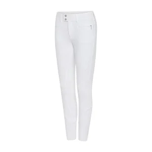 SAMSHIELD 30Ss-Chlembwhite Bianco pantaloni da equitazione