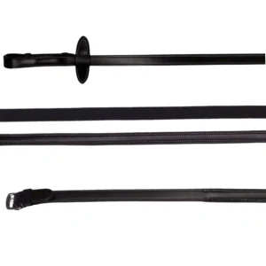 Redini In Cuoio Con Grip In Gomma Mascheroni Nero