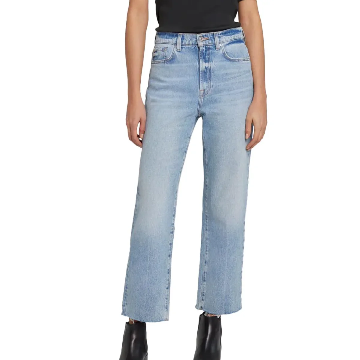 Jeans Logan Stovepipe Donna Light Blue