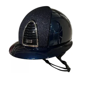 Cap Kep Italia Cromo 2.0 Shine Con Visiera Polo E Inserto Anteriore Star Blu