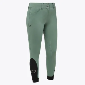 Cavalleria Toscana Pantaloni Da Equitazione 30CT-PAD186JE0105J005J00 Verde