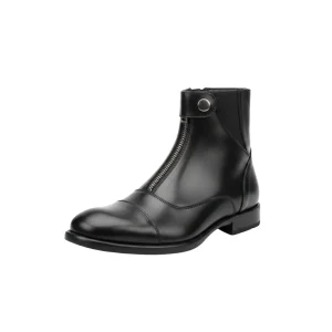 Stivaletto Basso Con Zip Frontale Stivaleria Valentino