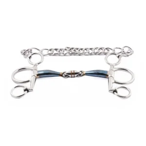 JUMP'IN PELHAM BLUE STEEL SPEZZATO IN 3 JUMP'IN Blue steel pelham 0145BLUE STEEL