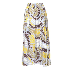 Gonna Lunga Fantasia Petali Donna Polinesia