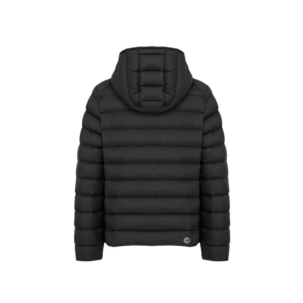 Piumino Con Cappuccio Fisso In Doppio Tessuto Bambino Navy - immagine 3