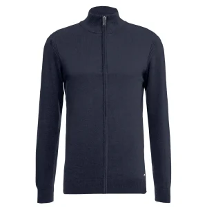 Felpa Con Zip Tinto Capo