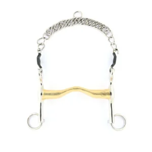 JUMP'IN MORSO DA BRIGLIA LEVA CORTA JUMP'IN INOX filetti ad anelli 0037