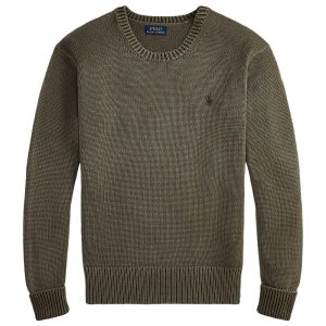Maglione In Cotone Tinto In Capo