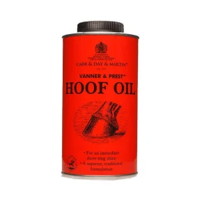 Carr & Day & Martin OLIO PER ZOCCOLI VANNER AND PREST HOOF OIL 1LT. - cura cavallo/cuoio