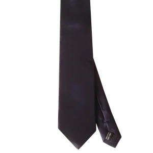 Cravatta In Seta Uomo Blu