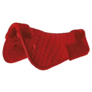 RIDING WORLD Sottosella Con Agnellino Rosso salvaschiena per sella inglese