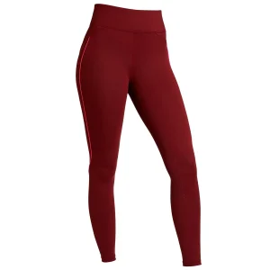 KINGSLAND LEGGINS DONNA DA EQUITAZIONE FULL GRIP MOD.KLKARINA Rosso pantaloni da equitazione