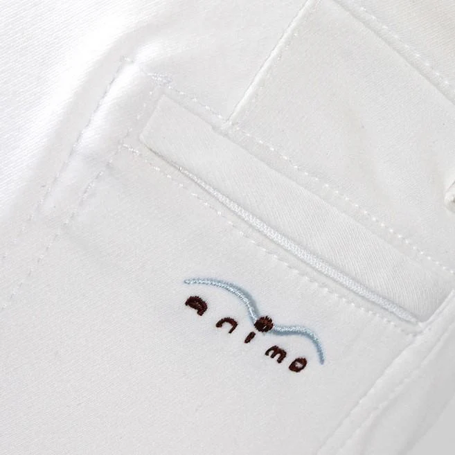 ANIMO Bianco Pantaloni Da Equitazione - immagine 5