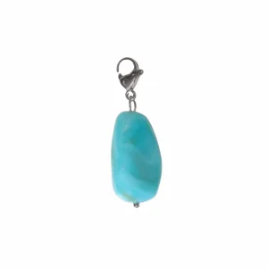 Portafortuna Lucky Charm Stone Kentucky Blu