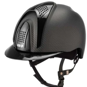 Cap Kep Italia  E-Light Carbon Con Visiera Standard Nero