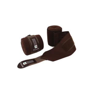 Fasce Da Lavoro In Pile Con Metà Elestica Marrone