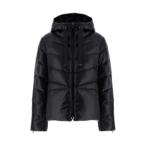 Cappa In Nylon Donna Nero