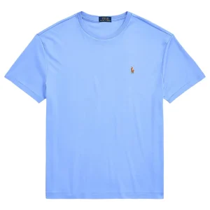 T-Shirt Slim Fit Uomo Canvas Blu