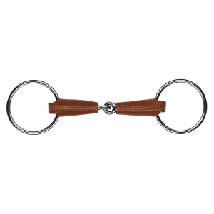 FEELING Filetto Ad Anelli Rivestito In Cuoio Ekkia Argento nan FILETTI AD ANELLI