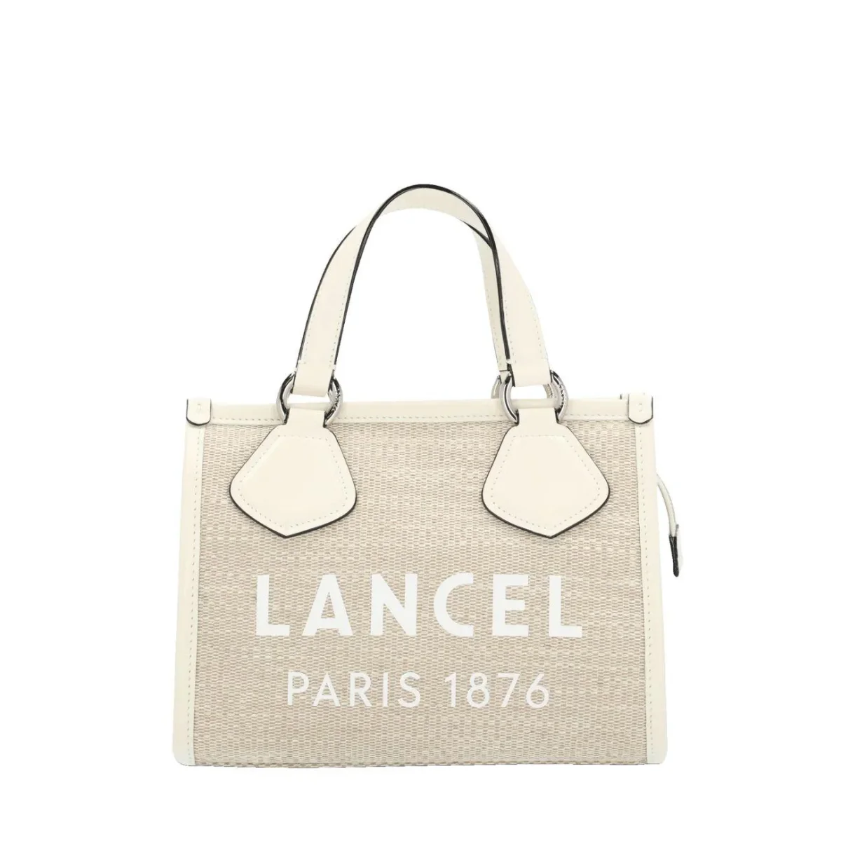 Borsa Cabas Donna Natur Blanc