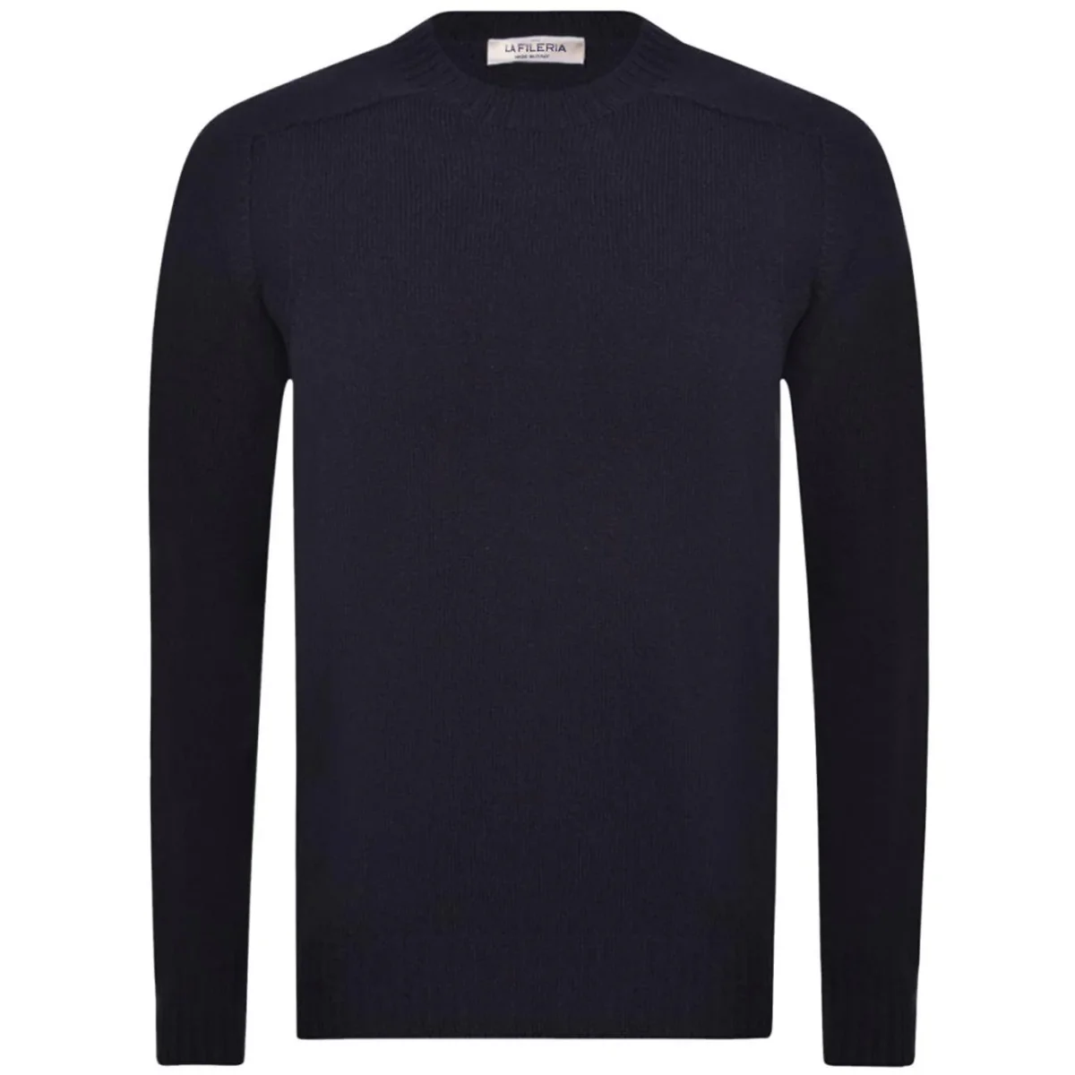 Maglia Girocollo In Lana Vergine