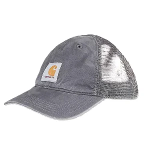 Carhartt Canvas Mesh-Back Cap Grigio cappello in canvas