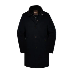 Cappotto Bond-Fur-Le Uomo Navy