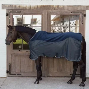 KENTUCKY FLEECE MESH COOLER COMBO KENTUCKY Blu coperta per cavallo