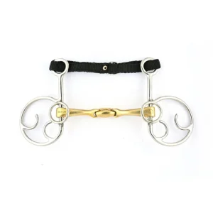 JUMP'IN MORSO KIMBLEWICK SPEZZATO IN 3 JUMP'IN OTTONE filetti ad anelli 0075A