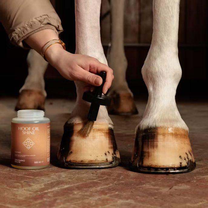 Olio Per La Cura Dello Zoccolo GD Hoof Oil Shine 500ml Kentucky Naturale - immagine 4