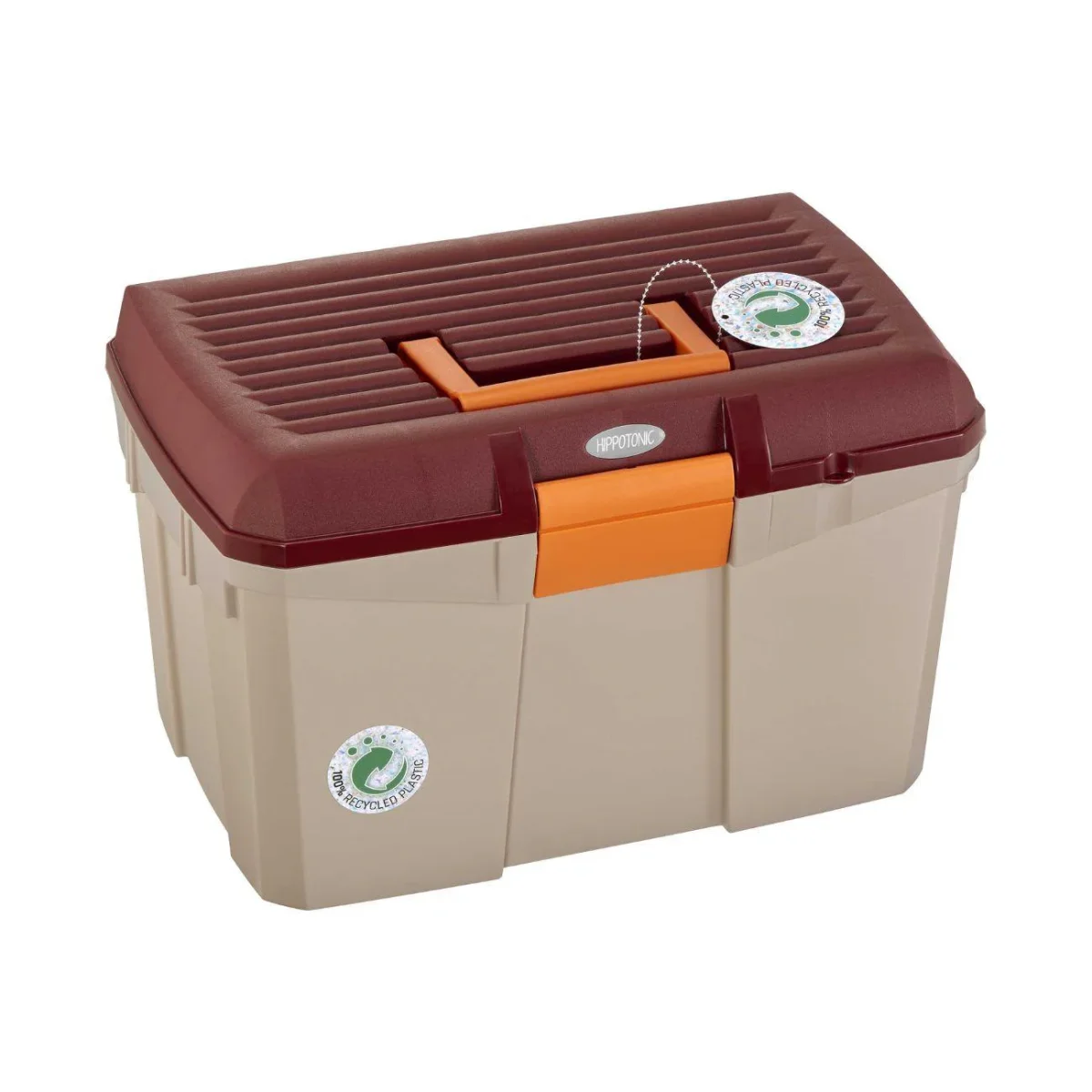 Bauletto Grooming Box Hippo-Tonic Bordeaux/Beige - immagine 3