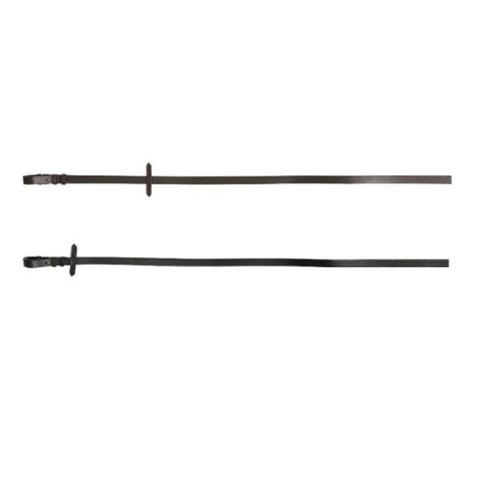 RIDING WORLD Redini Riding World In Pelle Liscia BLACK salvaschiena per sella inglese