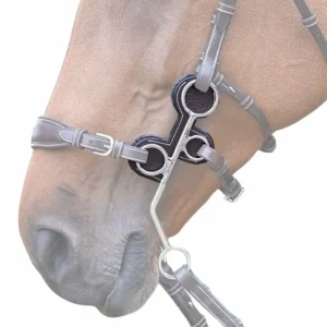 JUMP'IN PROTEZIONE PER HACKAMORE IN CUOIO JUMP'IN Nero testiere PH009192NERO