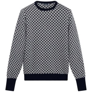 Maglia Girocollo In Cashmere Con Lama Di Rasoio