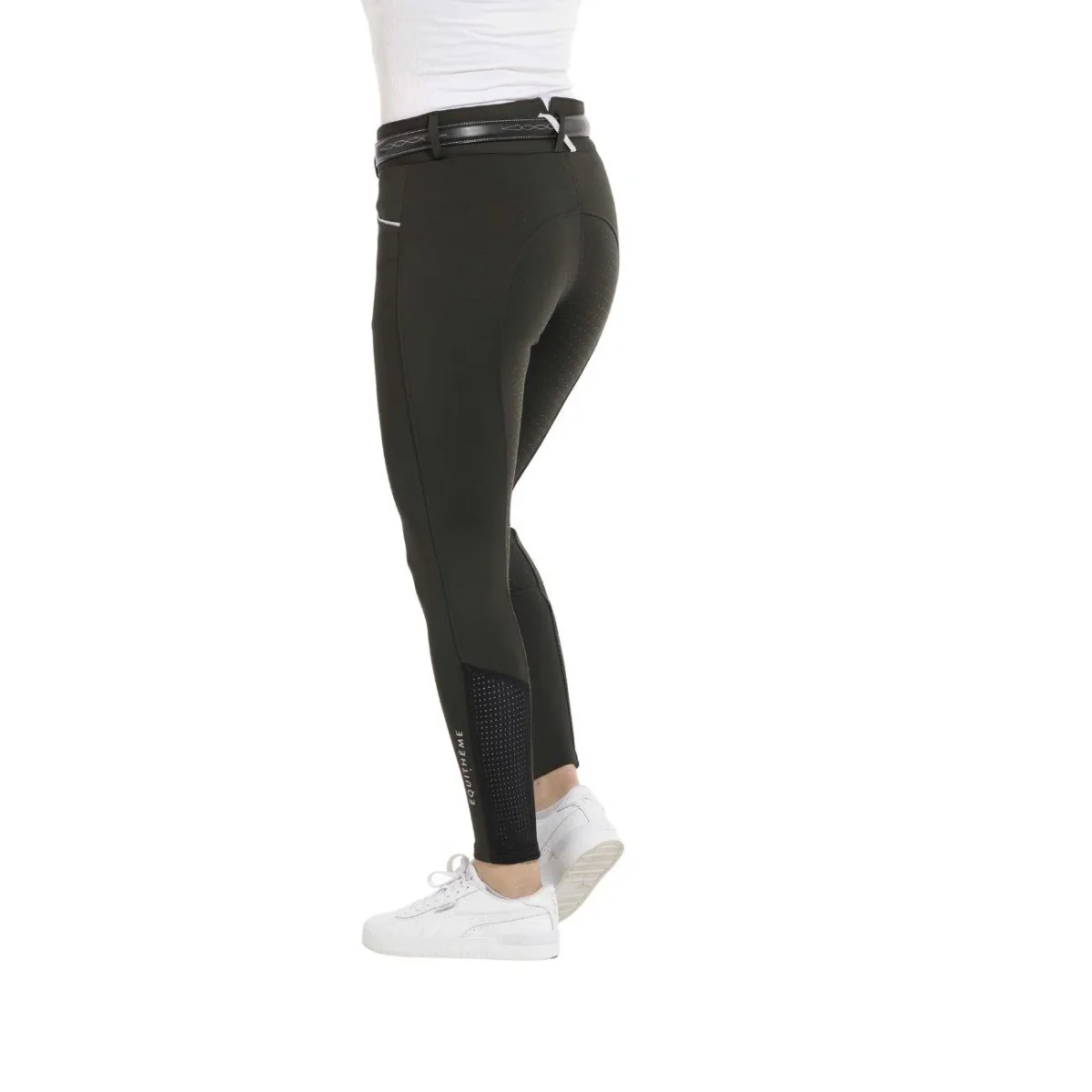 Pantaloni Da Donna Claudine Equitheme Verde - immagine 7