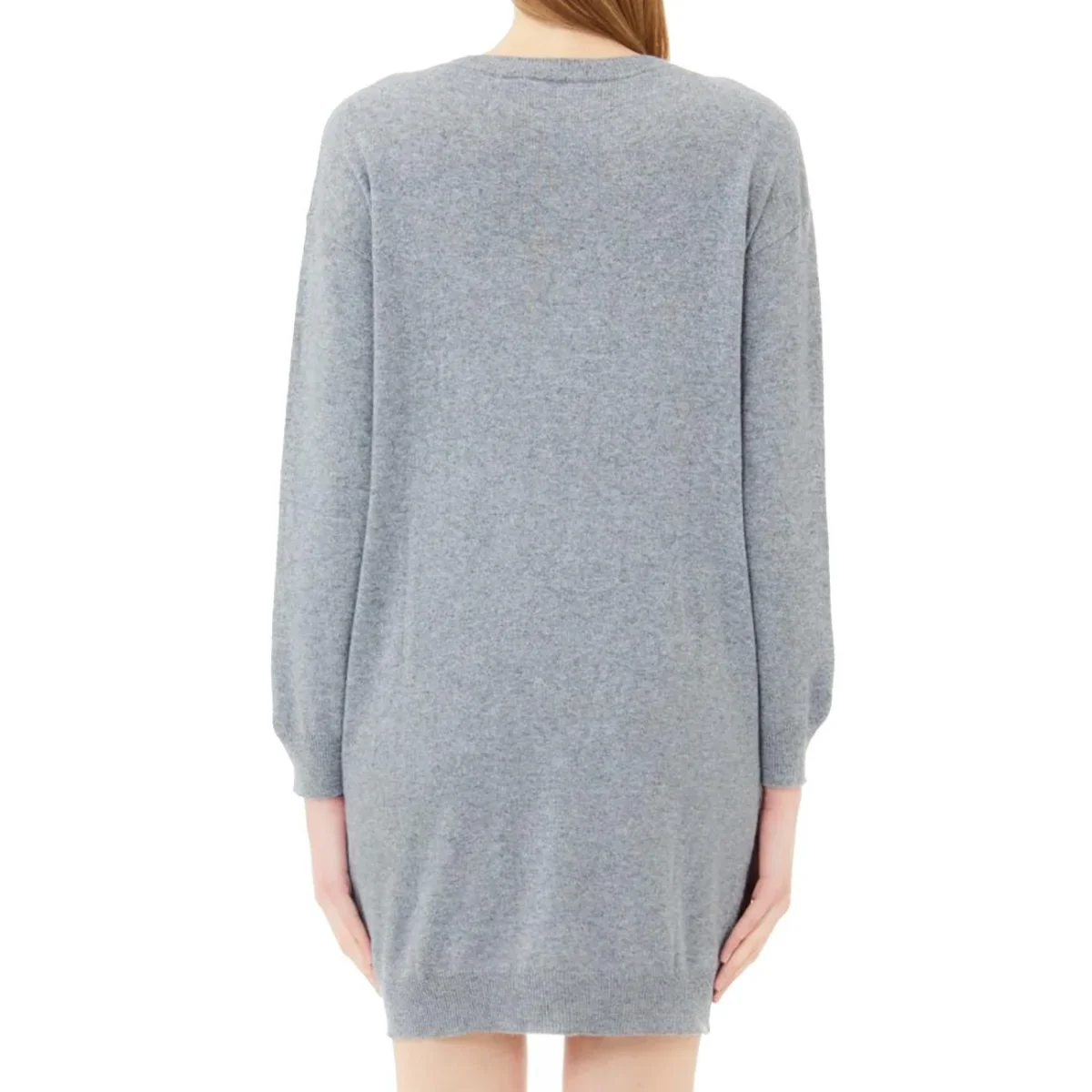 Abito Logo Donna Grigio - immagine 3