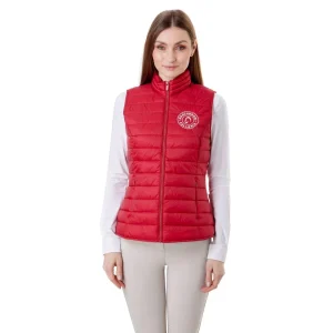 Gilet Imbottito Da Donna Mascheroni Rosso