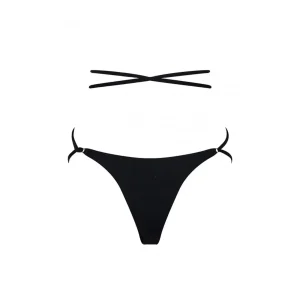 Slip Emma Con Lacci Donna Nero