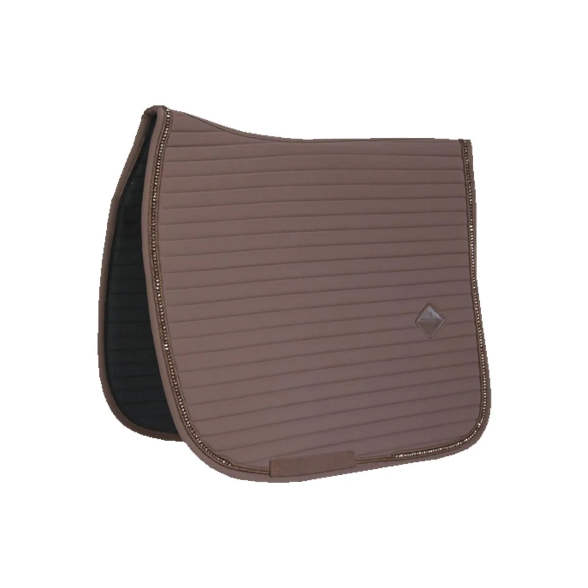 KENTUCKY SADDLE PAD PEARLS SHOW DRESSAGE KENTUCKY Marrone sottosella tecnico