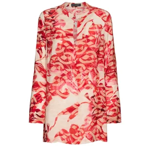 Blusa Lunga Stampata