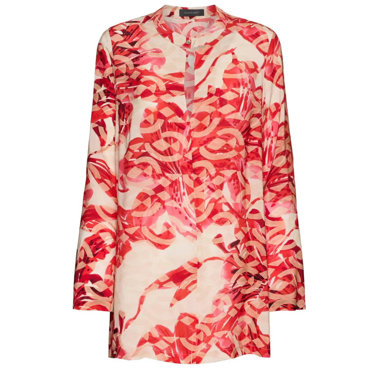 Blusa Lunga Stampata