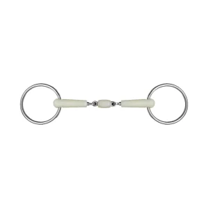 Filetto Ad Anelli Con Rullo Centrale E Doppio Snodo Happy Mouth