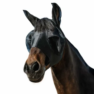 EQUITHEME FLYMASK Black - CUFFIE ANTIRUMORE - ANTIMOSCHE [306041]