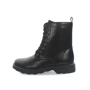 Anfibi Con Lacci Donna Nero