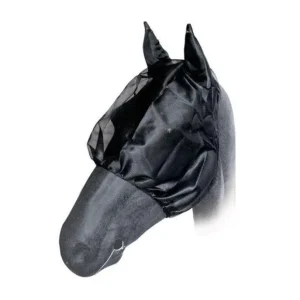 Maschera Antimosche Leggera In Lycra Con Orecchie Nero Sartore