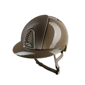 Cap Kep Italia Cromo 2.0 Con Cornice Con Swarovski Visiera Polo Ed Inserto Anteriore Verona Tortora