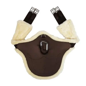 KENTUCKY SHEEPSKIN ANATOMIC STUD GIRTH KENTUCKY Marrone sottopancia da salto