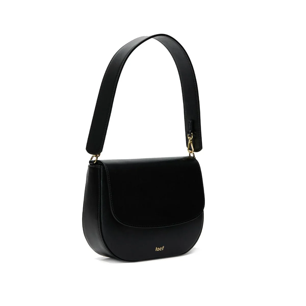 Borsa A Spalla Ele Midi Donna Nero - immagine 3
